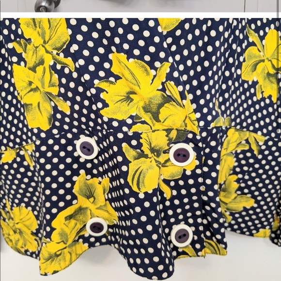 Vintage Braemar polka dot blazer vintage size 10- fits medium - Picture 5 of 5